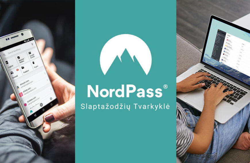 “NordPass” slaptažodžių tvarkyklės apžvalga ir atsiliepimai