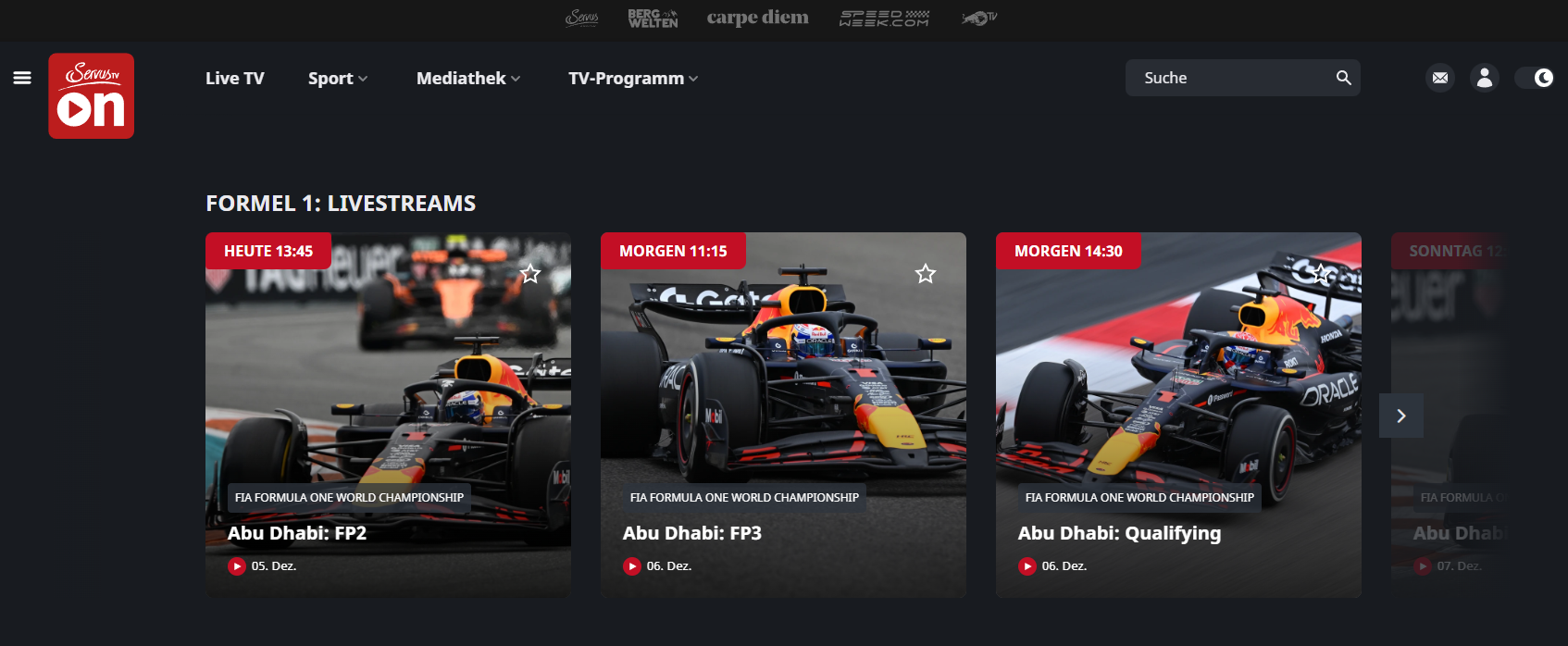 ServusTV Formule 1