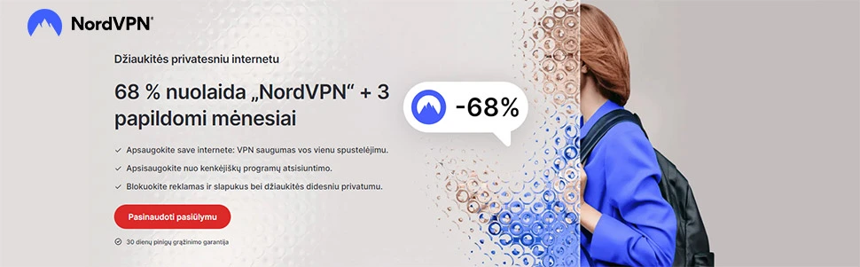 NordVPN nuolaida