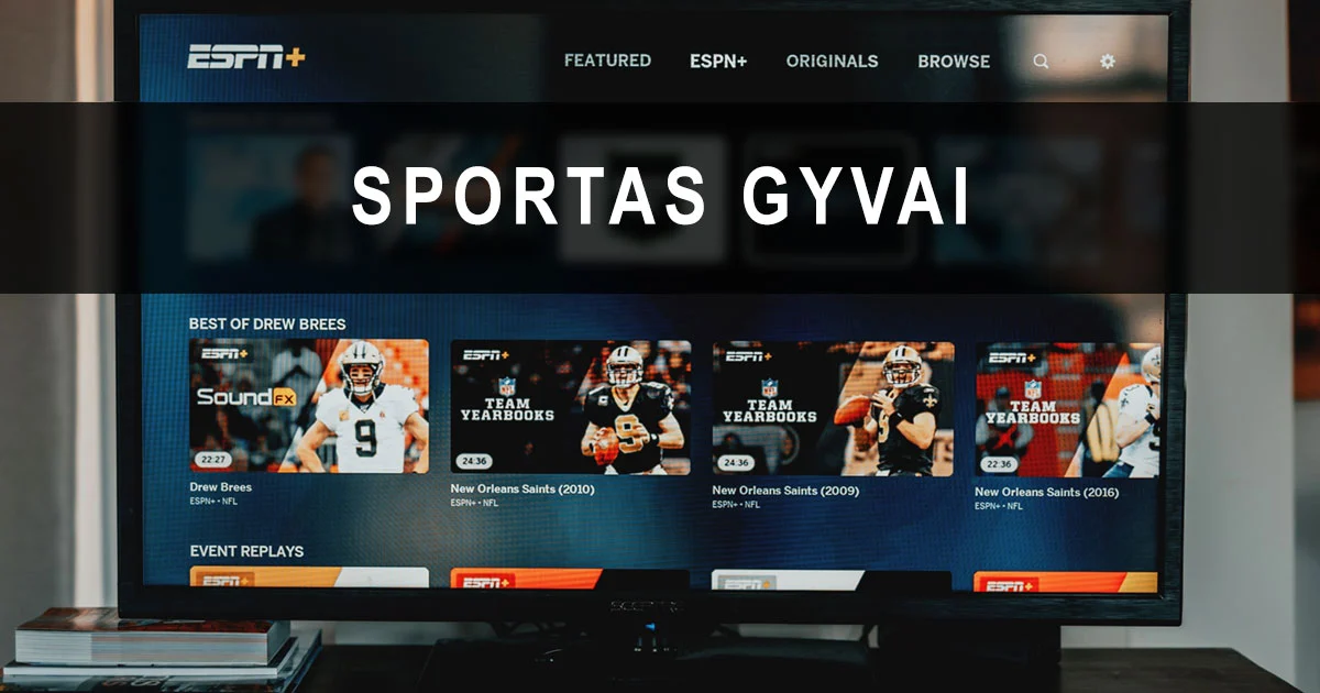 tiesioginės sporto transliacijos