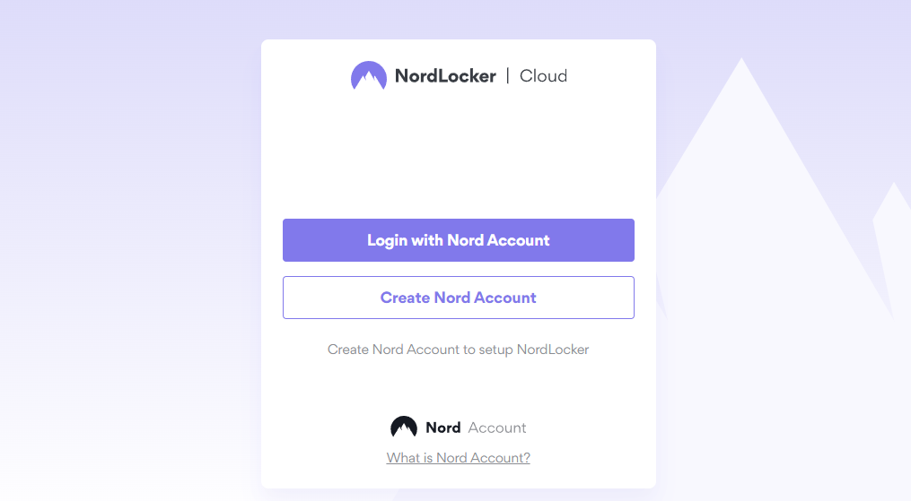 Nordlocker paskyros sukūrimas