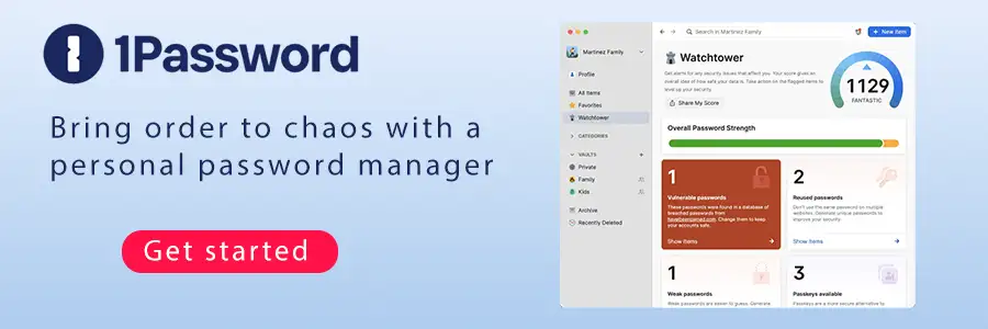1Password slaptaodi tvarkykl