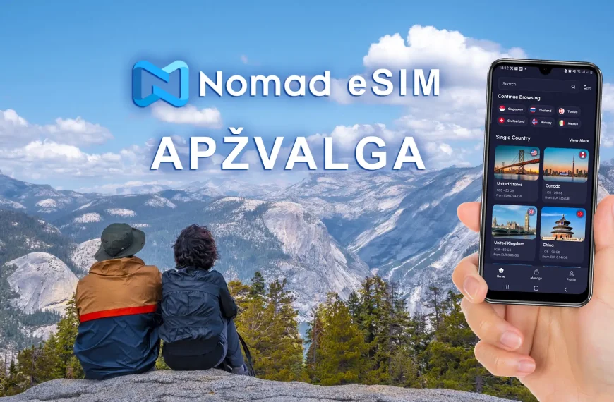 Nomad eSIM apžvalga ir atsiliepimai