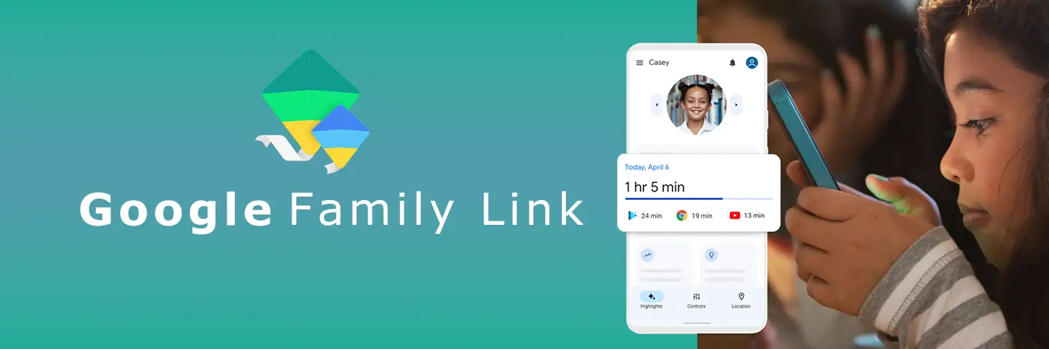 Google Family Link tv kontrols programa