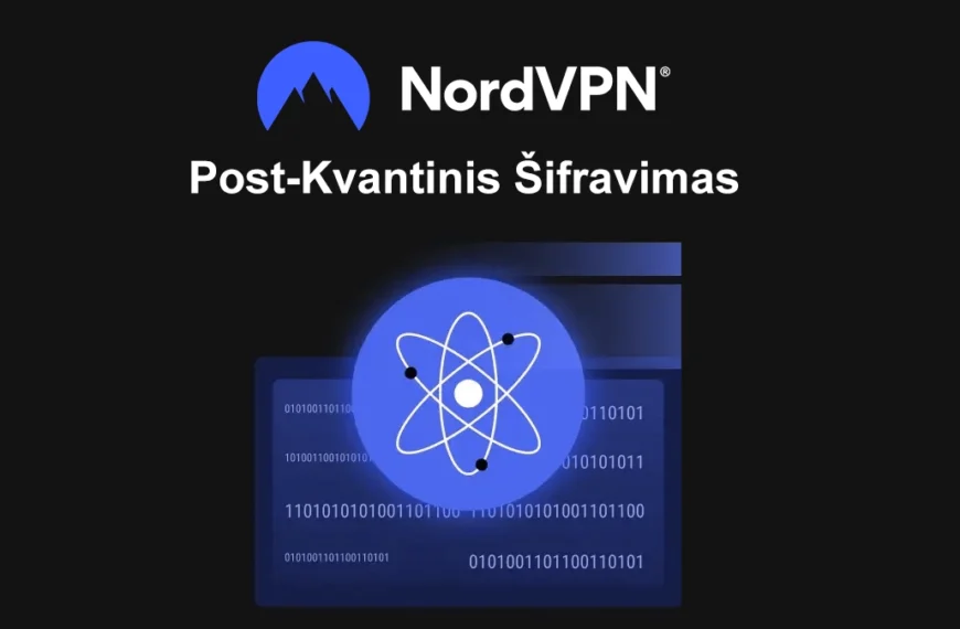 NordVPN post-kvantinis šifravimas