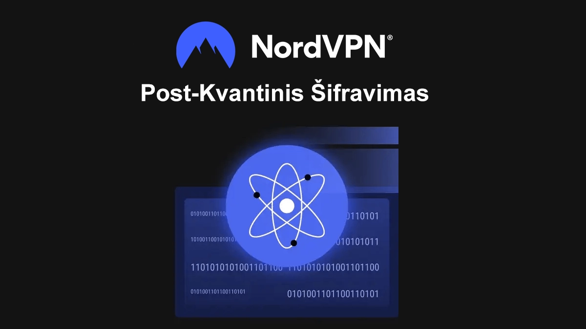 NordVPN post-kvantinis šifravimas
