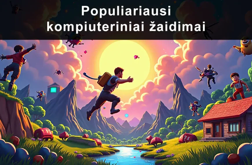 populiariausi kompiuteriniai žaidimai