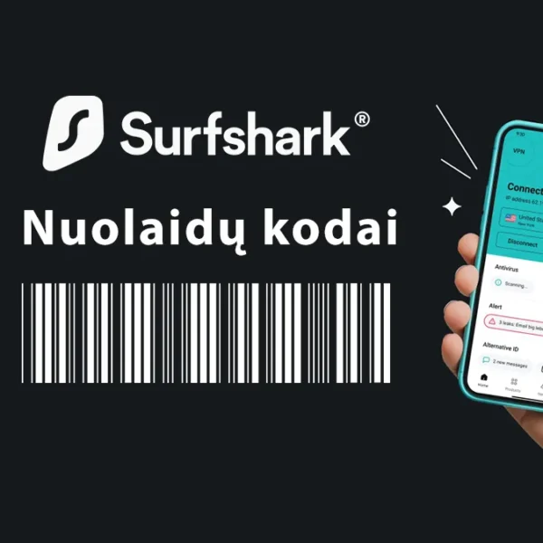 Surfshark nuolaidų kuponai