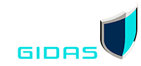 VPNgidas logotipas baltas