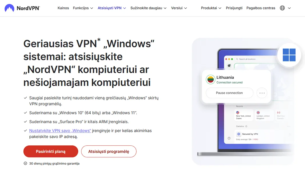 NordVPN geriausas VPN Pornhub