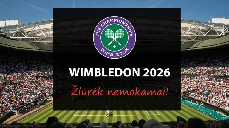 Wimbledon nemokamai
